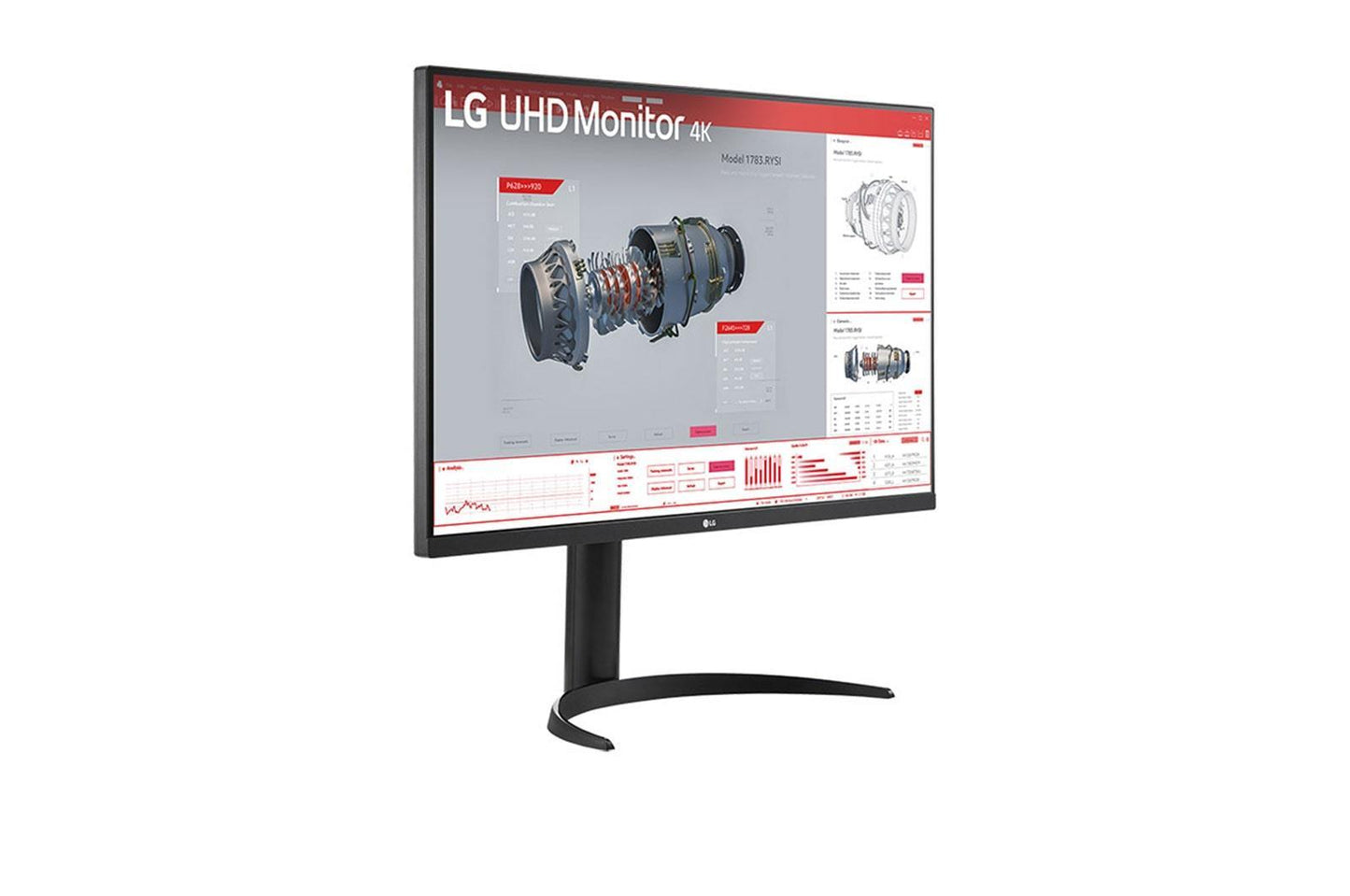 LG LCD Monitor LG 31.5 " 3840 X 2160 Pixels 4K Ultra HD Flat