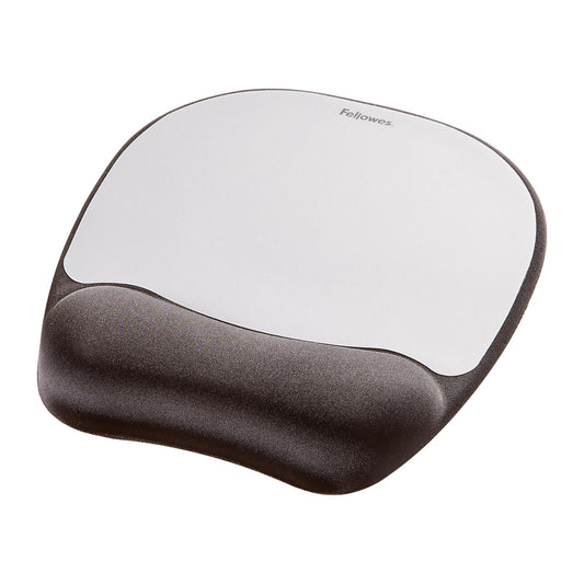 Fellowes Mouse Pad Memory Foam - Silver