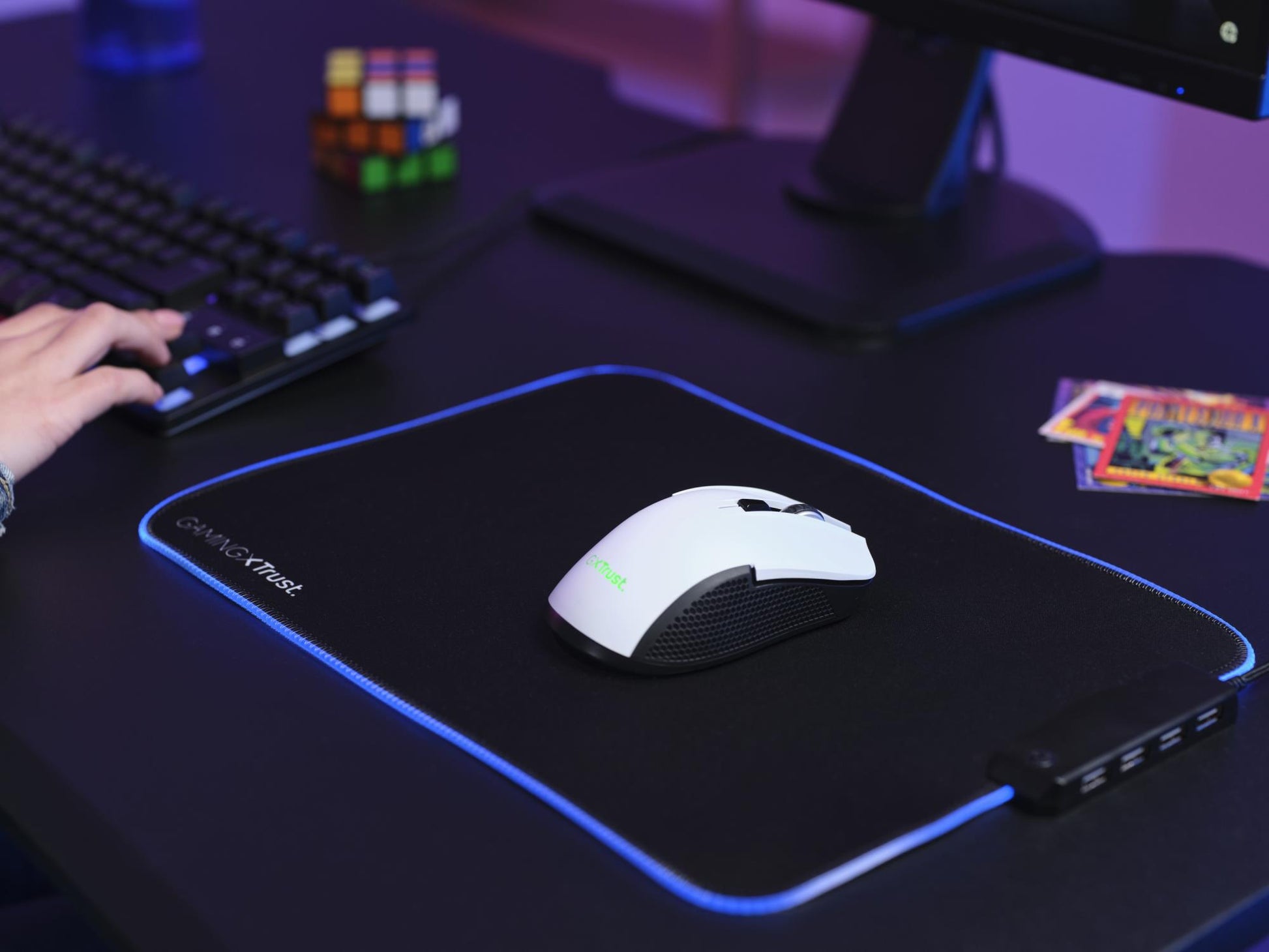 Trust Mouse USB Optical Wireless Ybar - GTX923W