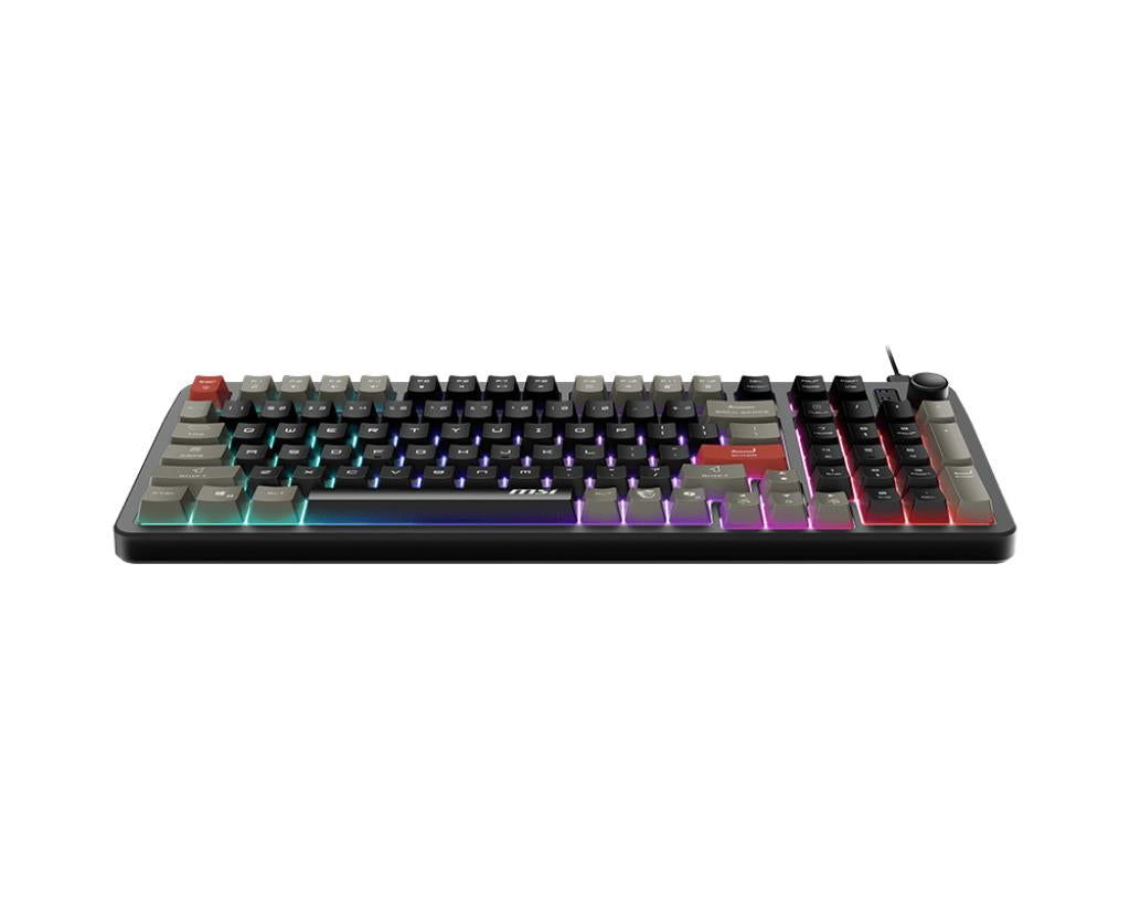 MSI Keyboard Gaming Black US / Forge GK110 US