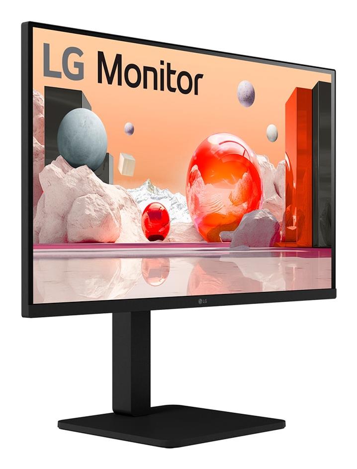 LG LCD Monitor LG 27" Panel IPS 1920X1080 16:9 100Hz Matte Speakers Swivel Pivot Height Adjustable Tilt Colour Black