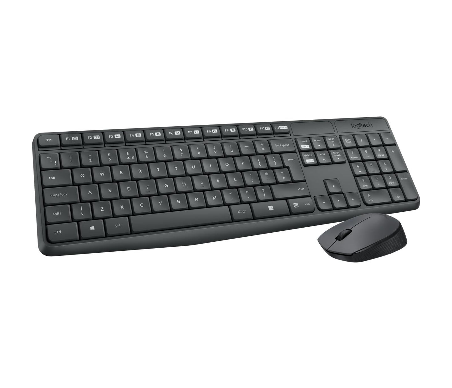Logitech Keyboard Wireless Combo MK235 English - Desktop