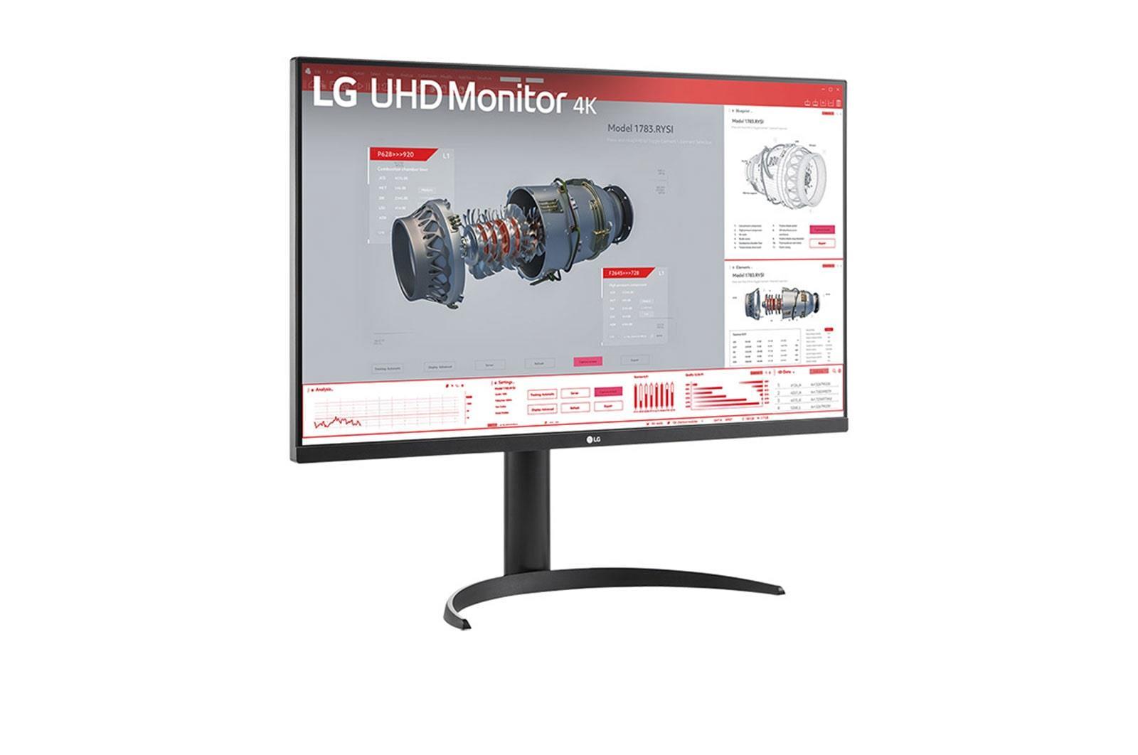 LG LCD Monitor LG 31.5 " 3840 X 2160 Pixels 4K Ultra HD Flat