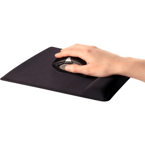 Fellowes Mouse Pad Wrist Support - Black
