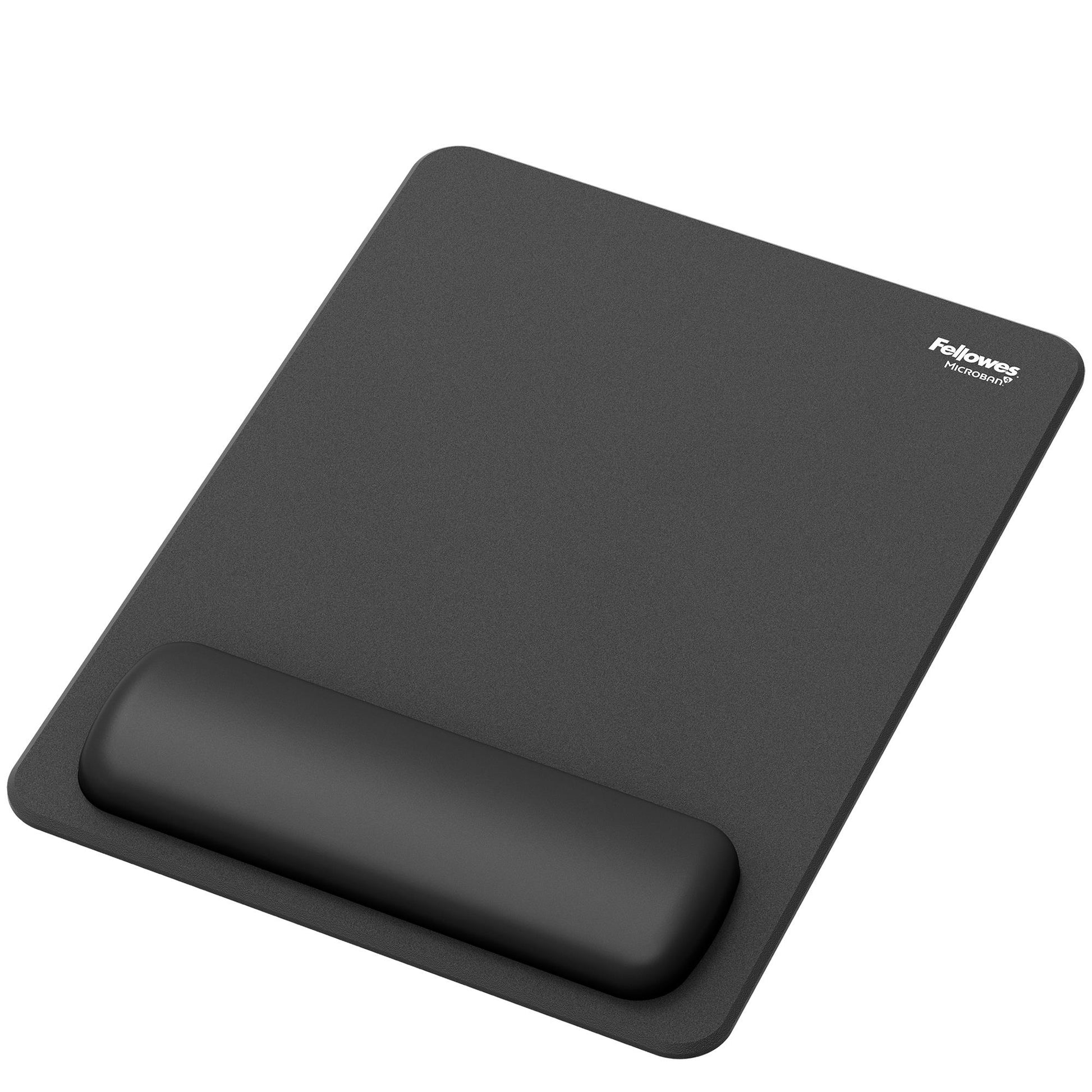 Fellowes Mouse Pad Wrist Rest XL - Black