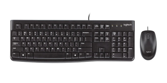 Logitech Keyboard + Mouse Combo MK120 - Black