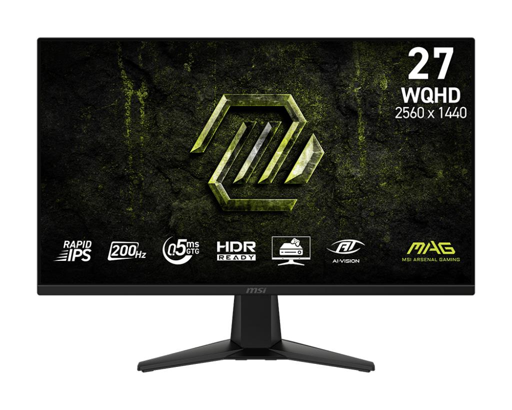 MSI LCD Monitor MSI 27 " 2560 X 1440 Pixels Wide Quad HD Native Aspect Ratio 16:9 LCD Flat