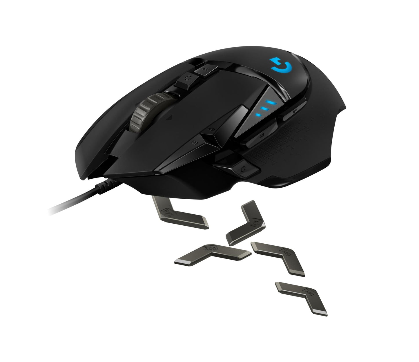 Logitech Mouse USB Optical G502 - Black