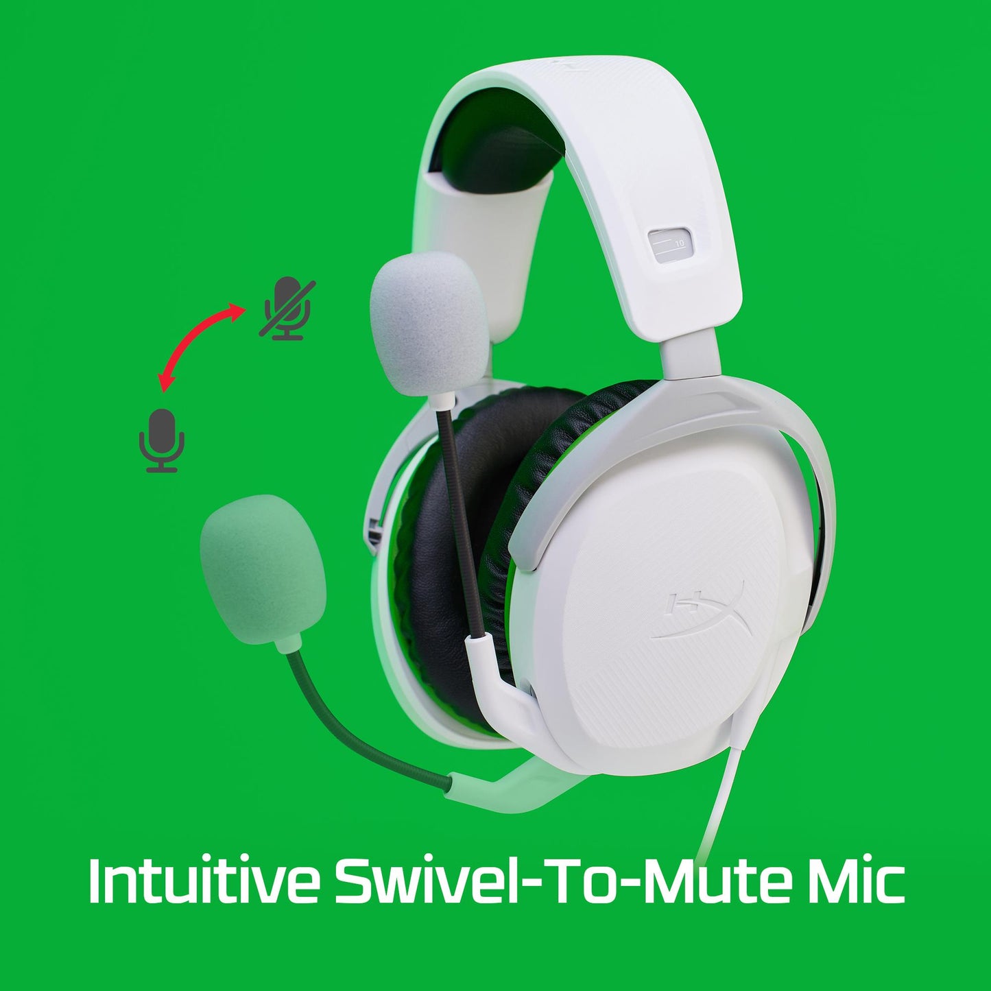 Hyperx Headset Hyperx Cloudx STINGER2 - White / Green