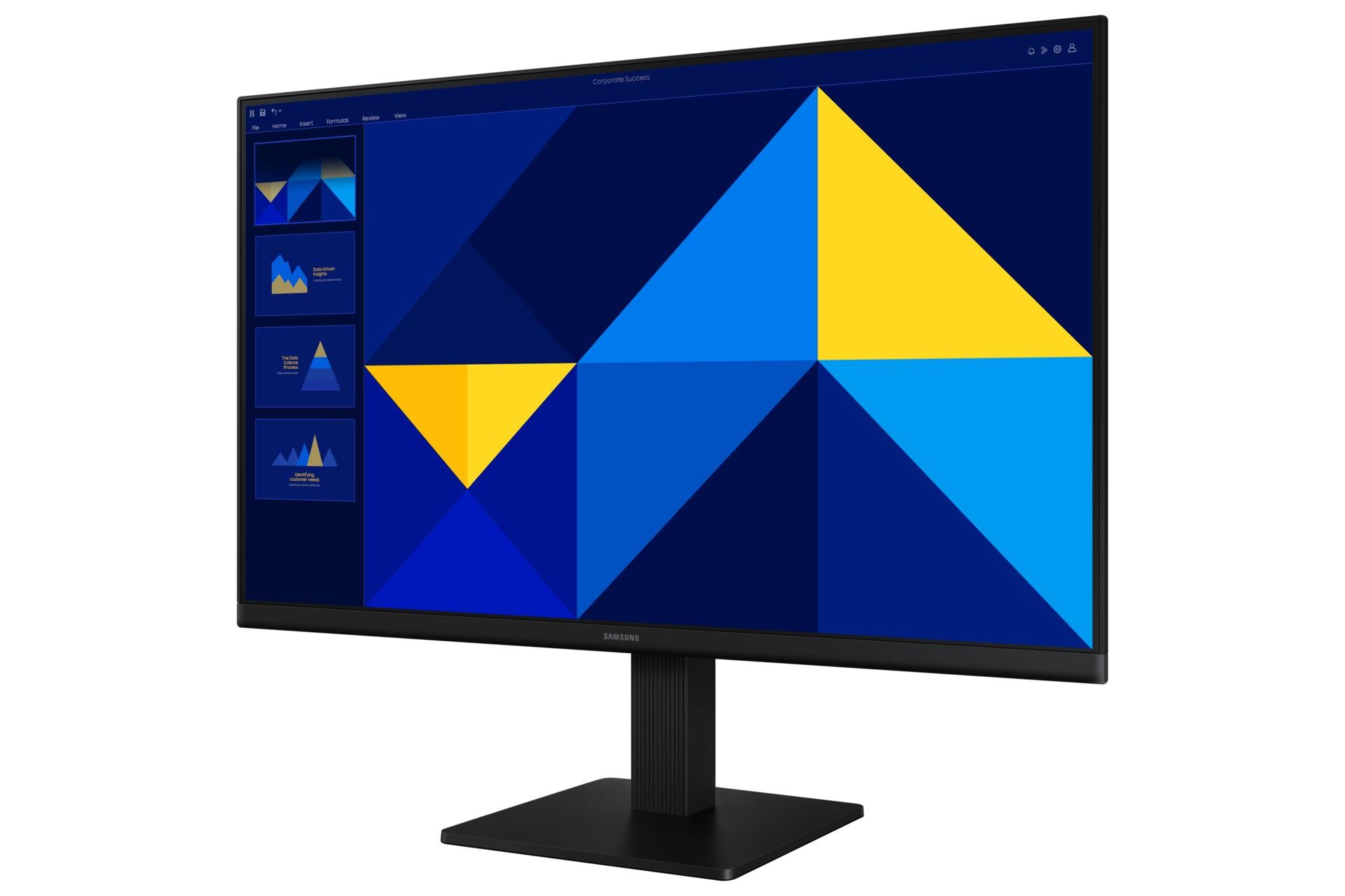 Samsung LCD Monitor Samsung Essential Monitor S3 24" Panel IPS 1920X1080 16:9 100Hz 5 Ms
