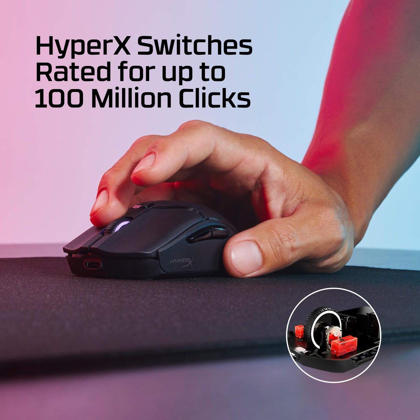 Hyperx Mouse USB Optical Hyperx PF / HAS2 Mini WL BK