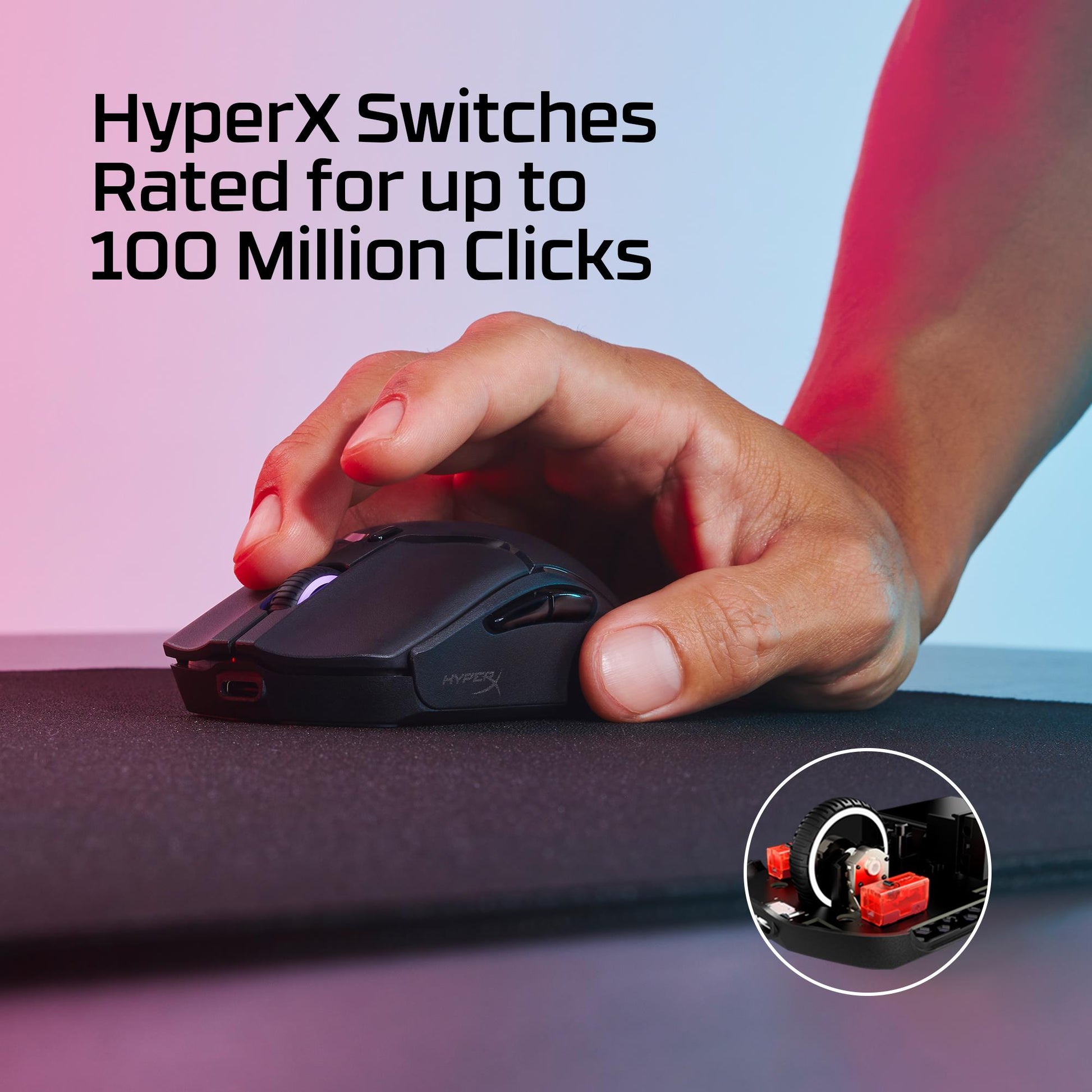 Hyperx Mouse USB Optical Hyperx PF / HAS2 Mini WL BK