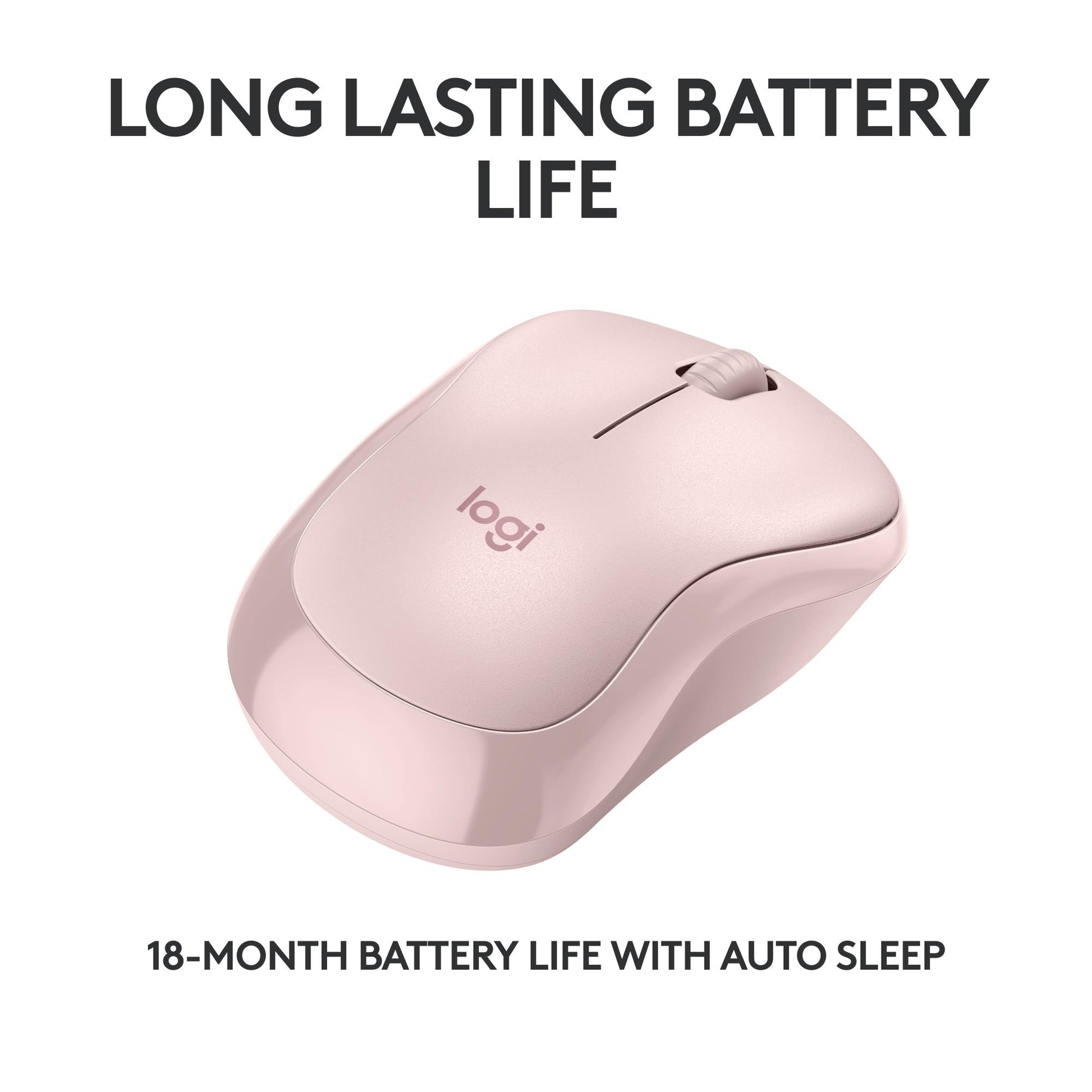 Logitech Mouse Blueth Optical M240 - Rose