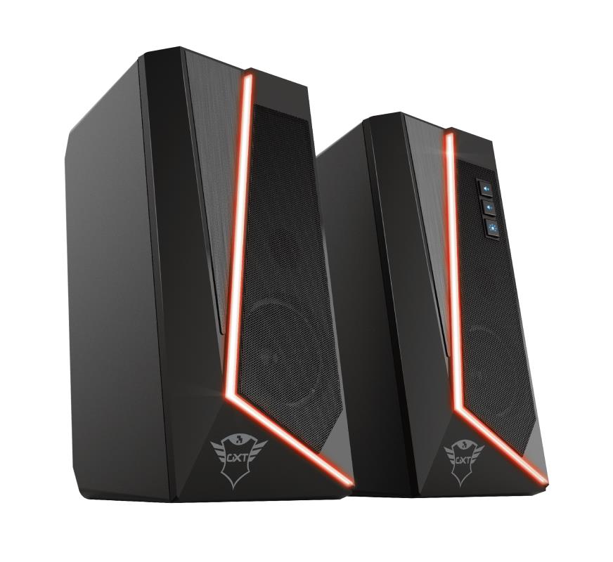 Trust Speaker Trust GXT 609 Zoxa RGB Illuminated Speaker Set 1Xusb 2.0 Black