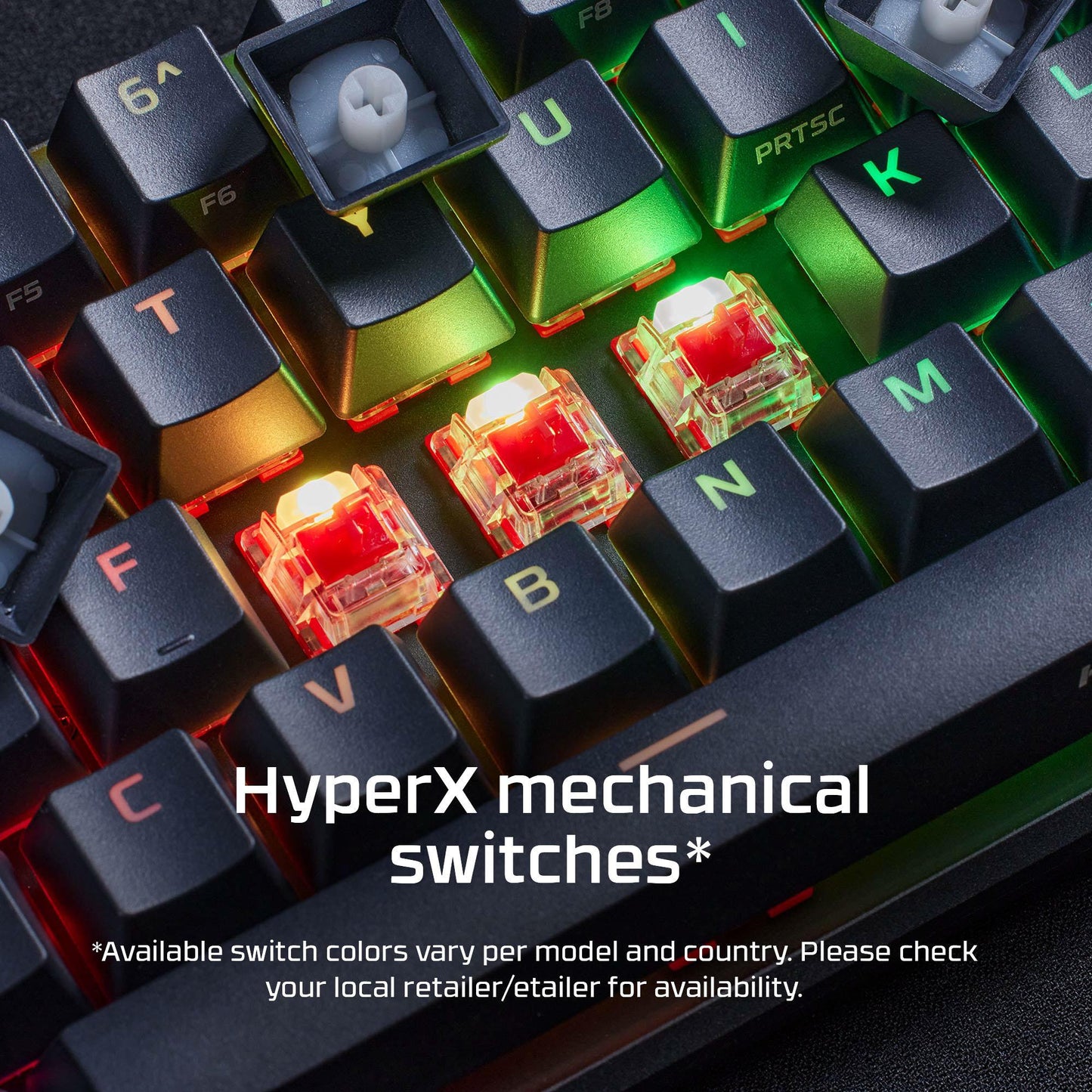 Hyperx Keyboard Alloy Origins 65 - HKBO1T-RD-US / N
