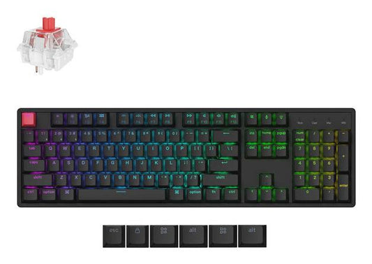 Keychron Keyboard Wireless K10 RGB - Black