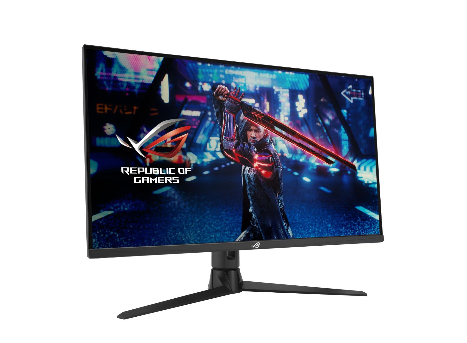 Asus LCD Monitor Asus 32" Gaming / 4K Panel IPS 3840X2160 16:9 160Hz Matte 1 Ms Swivel Height Adjustable Tilt Colour Black