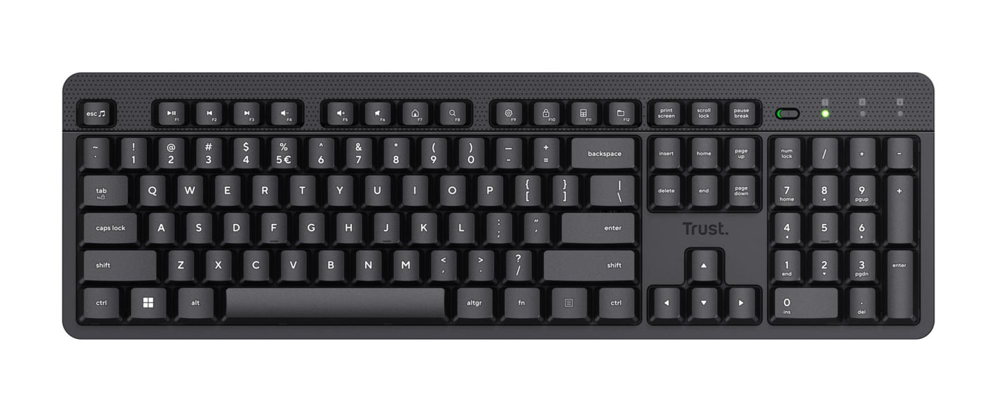 Trust Keyboard Wireless ODY II - English