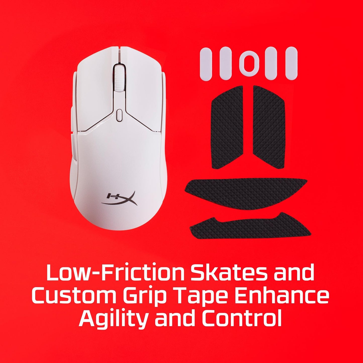 Hyperx Mouse USB Optical Hyperx PF / HAS2 Miniwl WHT
