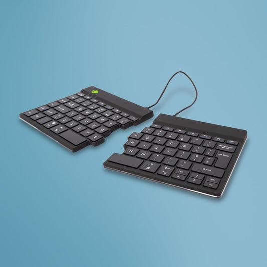 R-GO Tools Keyboard Wireless Compact Break - Black