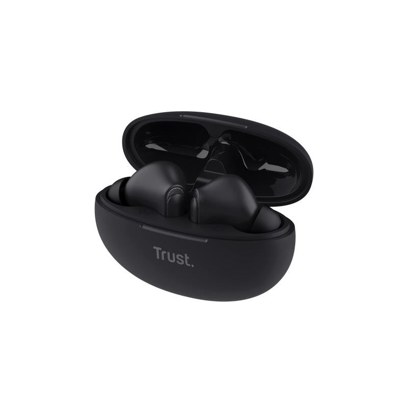 Trust Headset Earbuds Yavi Bluetooth ENC - Black