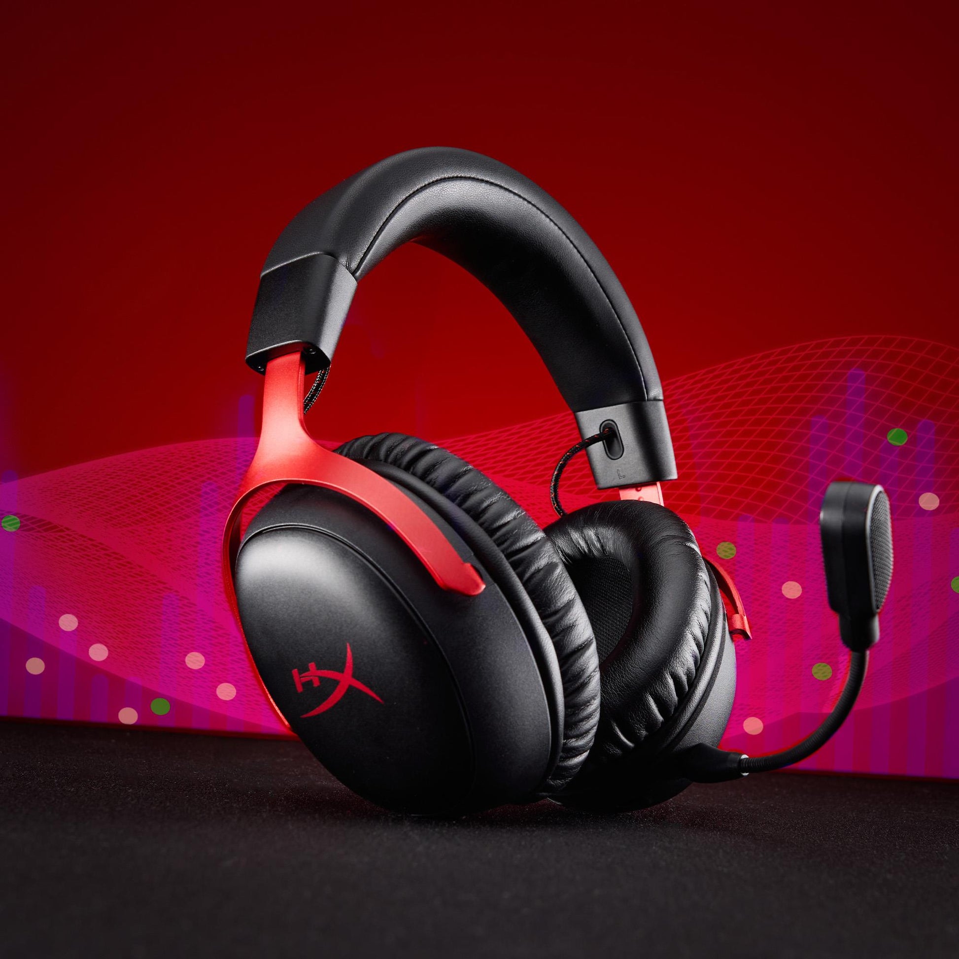 Hyperx Headset Hyperx Cloud III S Wireless / WL BLK-RED GAM