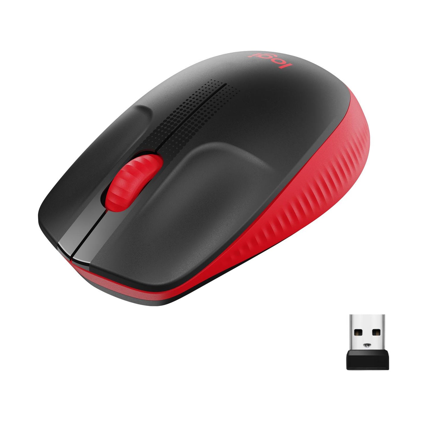 Logitech Mouse USB Optical Wireless M190 - RED