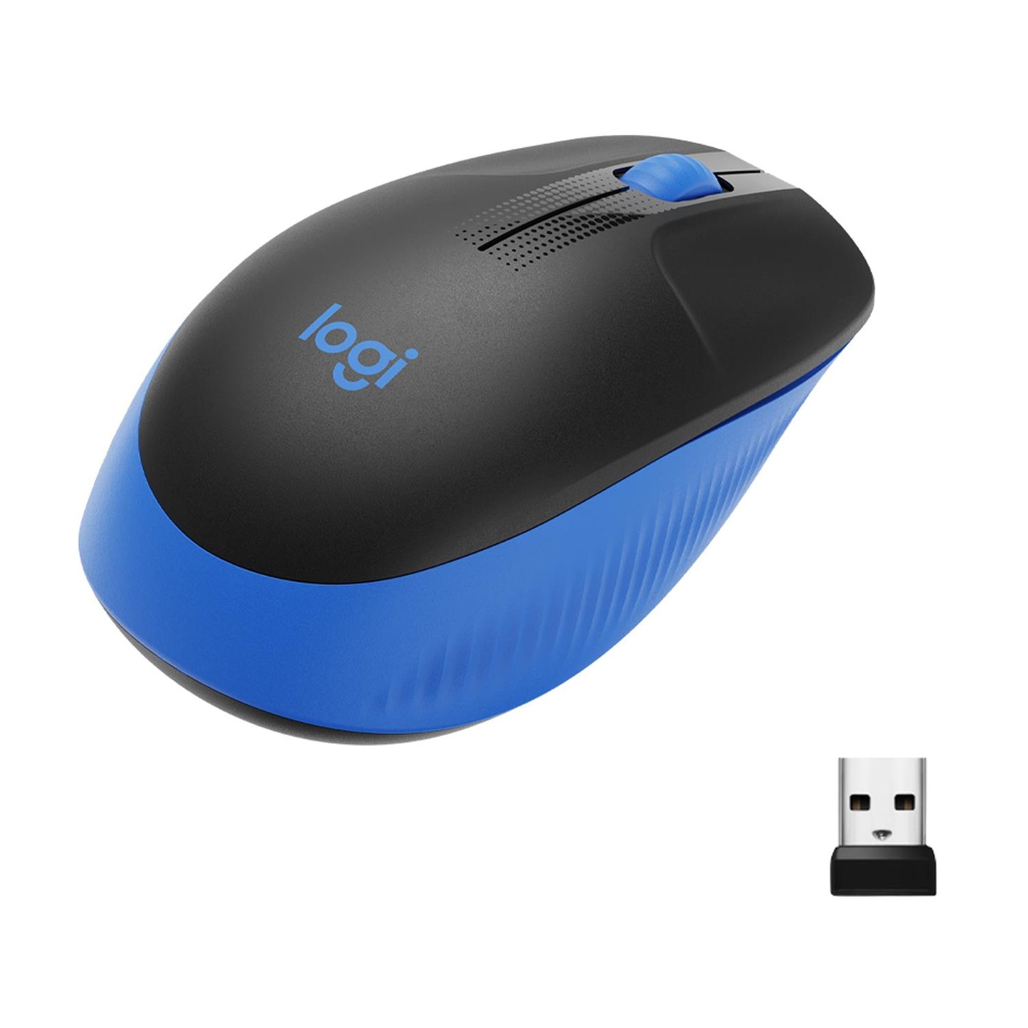 Logitech Mouse USB Optical Wireless M190 - Blue