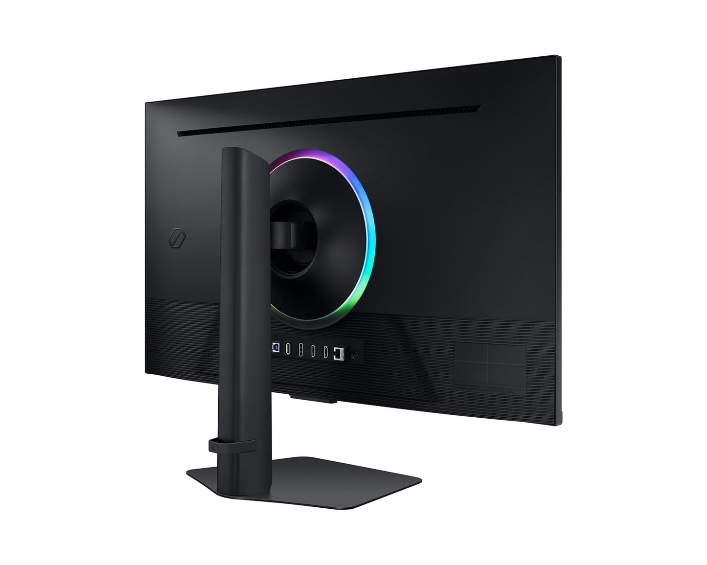 Samsung LCD Monitor Samsung Odyssey G7 32" Gaming Panel IPS 3840X2160 16:9 144Hz 1 Ms Speakers Swivel Pivot Height Adjustable Tilt Colour Black