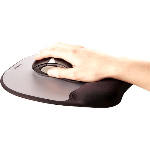 Fellowes Mouse Pad Memory Foam - Silver