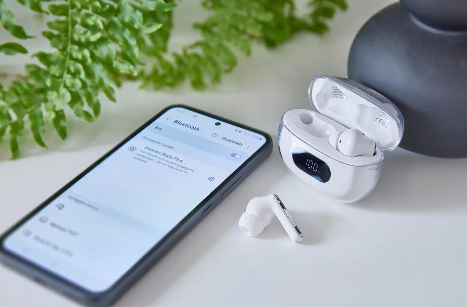 Intenso Headset Buds Plus T310AE - White