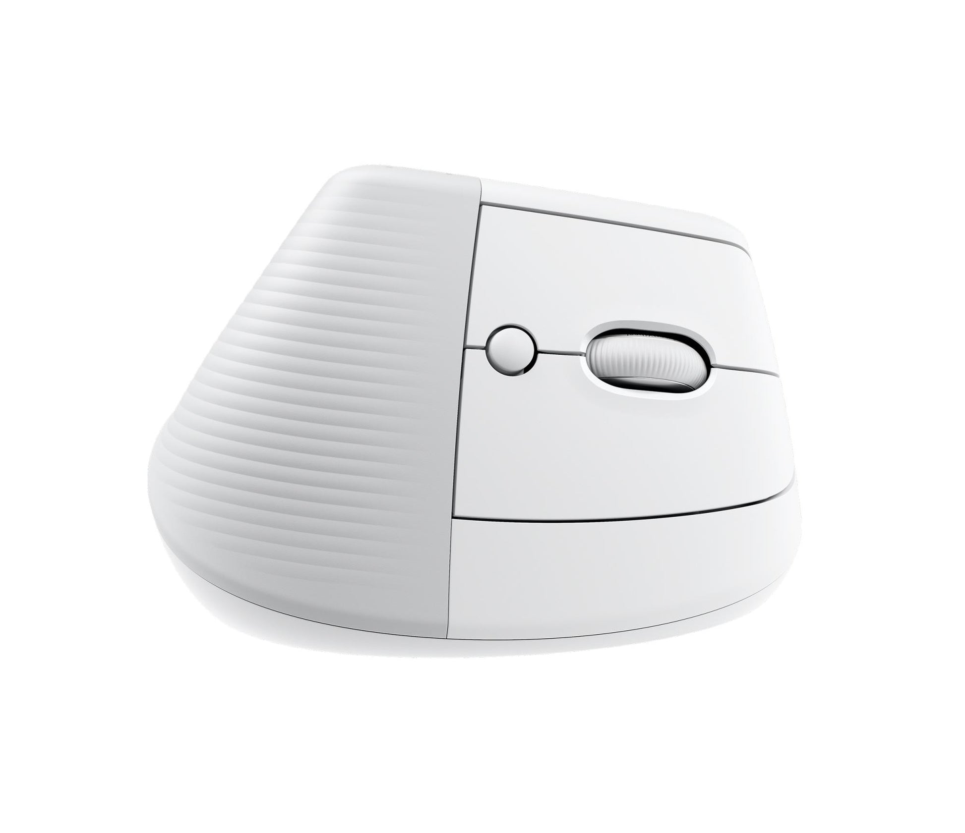 Logitech Mouse USB Optical Wireless Vertical - White