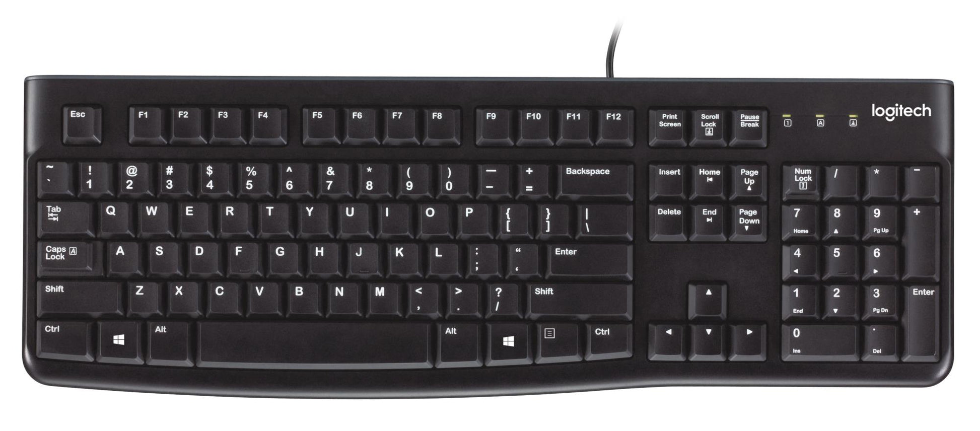 Logitech Keyboard K120 USB US - 920-002508