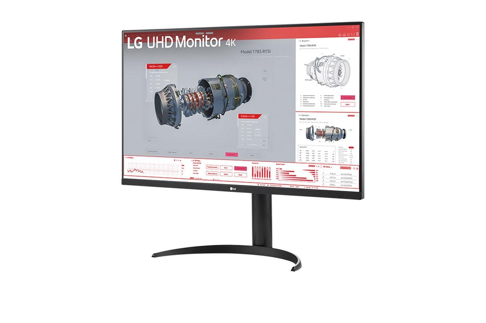 LG LCD Monitor LG 31.5 " 3840 X 2160 Pixels 4K Ultra HD Flat