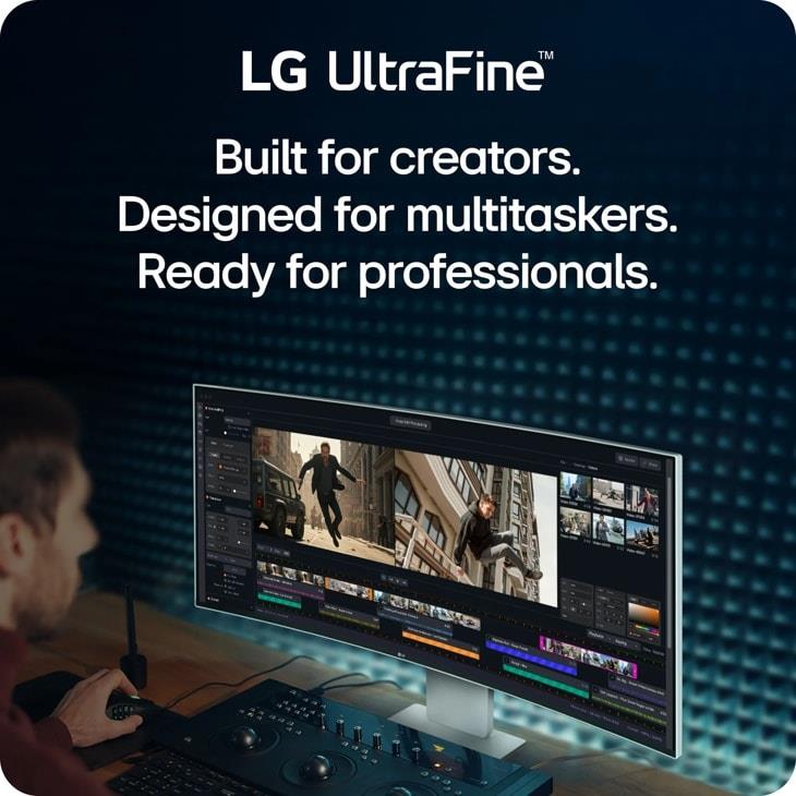 LG LCD Monitor LG 40 " 5120 X 2160 Pixels Wuhd Native Aspect Ratio 21:9 Curved