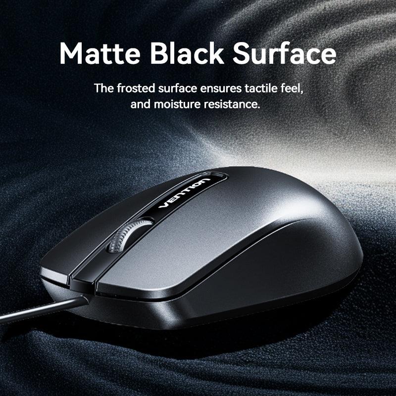 Vention Mouse USB Optical Black - Ktabg