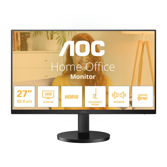 AOC LCD Monitor AOC 27 " 3840 X 2160 Pixels 4K Ultra HD Native Aspect Ratio 16:9 LED Flat