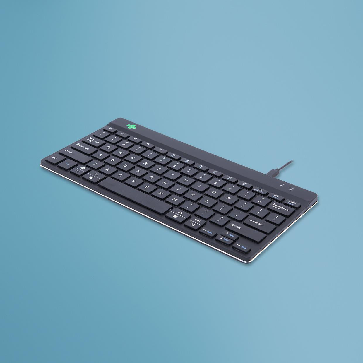 R-GO Tools Keyboard Compact Break English - Black