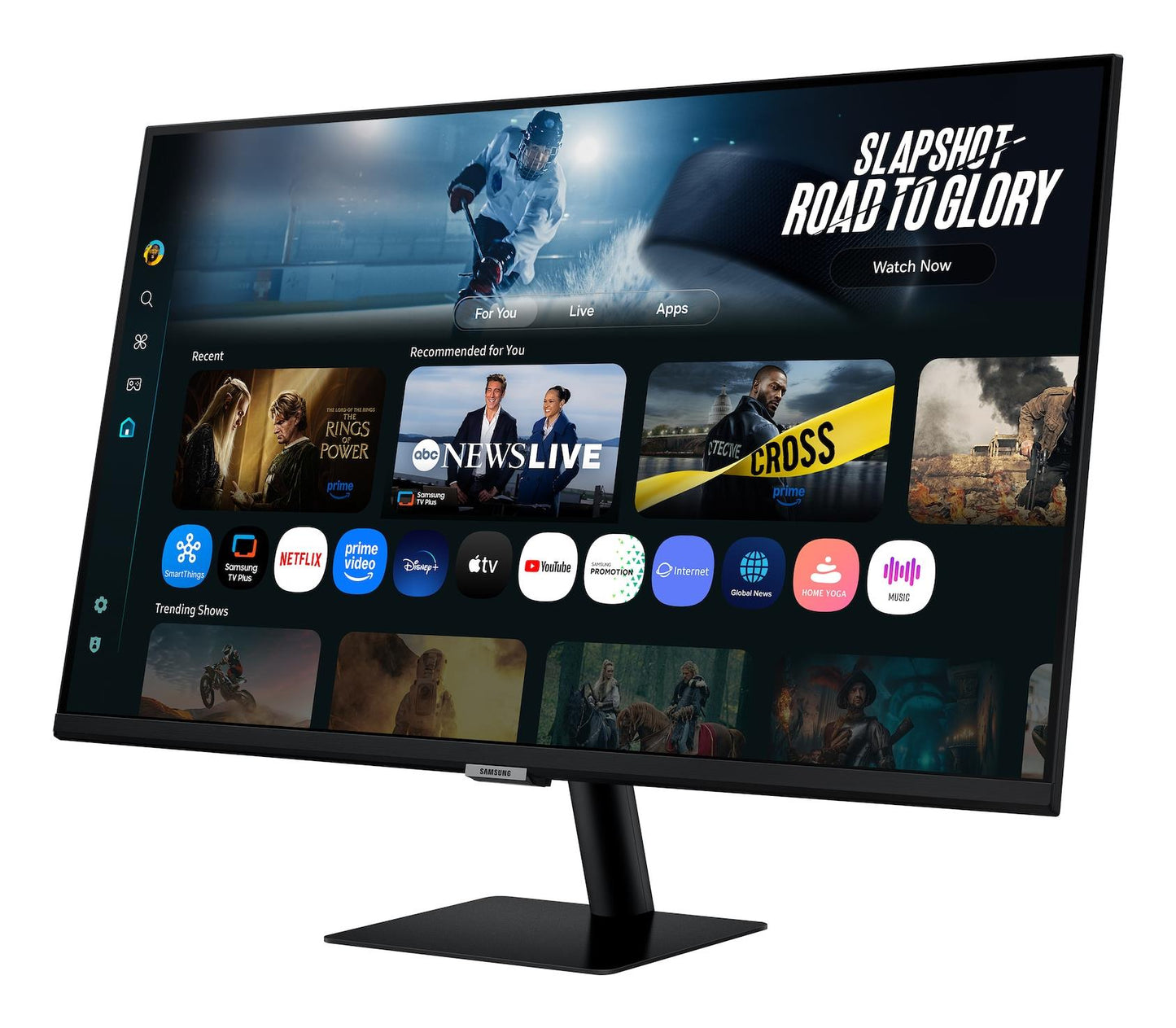 Samsung LCD Monitor Samsung 32 " 3840 X 2160 Pixels 4K Ultra HD Native Aspect Ratio 16:9 LCD Flat