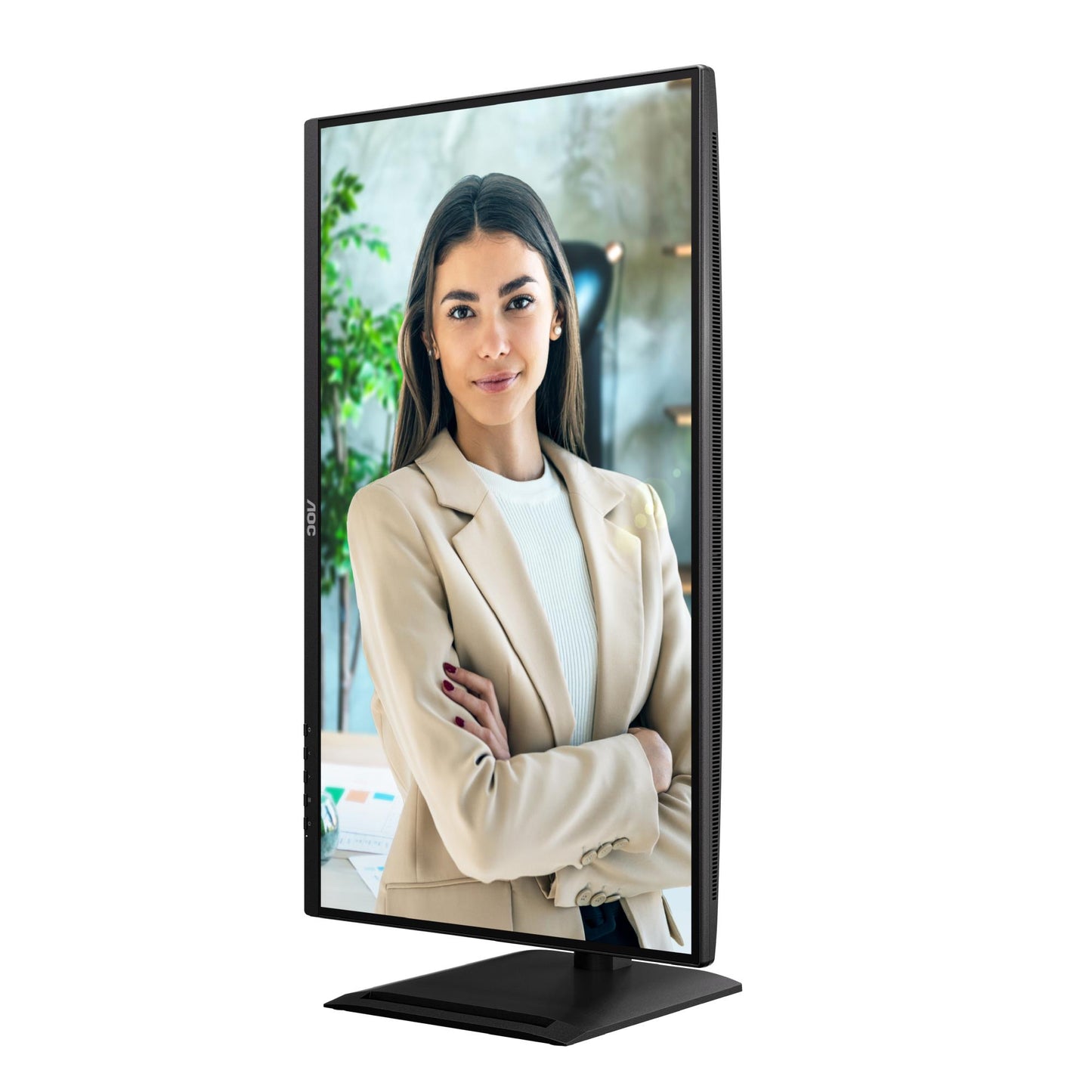 AOC LCD Monitor AOC 27 " 2560 X 1440 Pixels Wide Quad HD Native Aspect Ratio 16:9 Flat