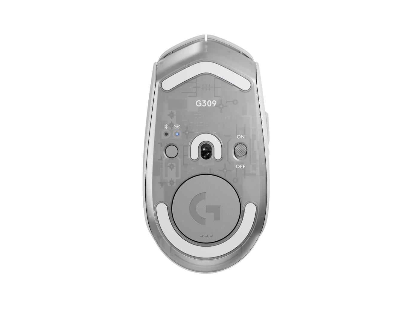 Logitech Mouse USB Optical Wireless G309 - White