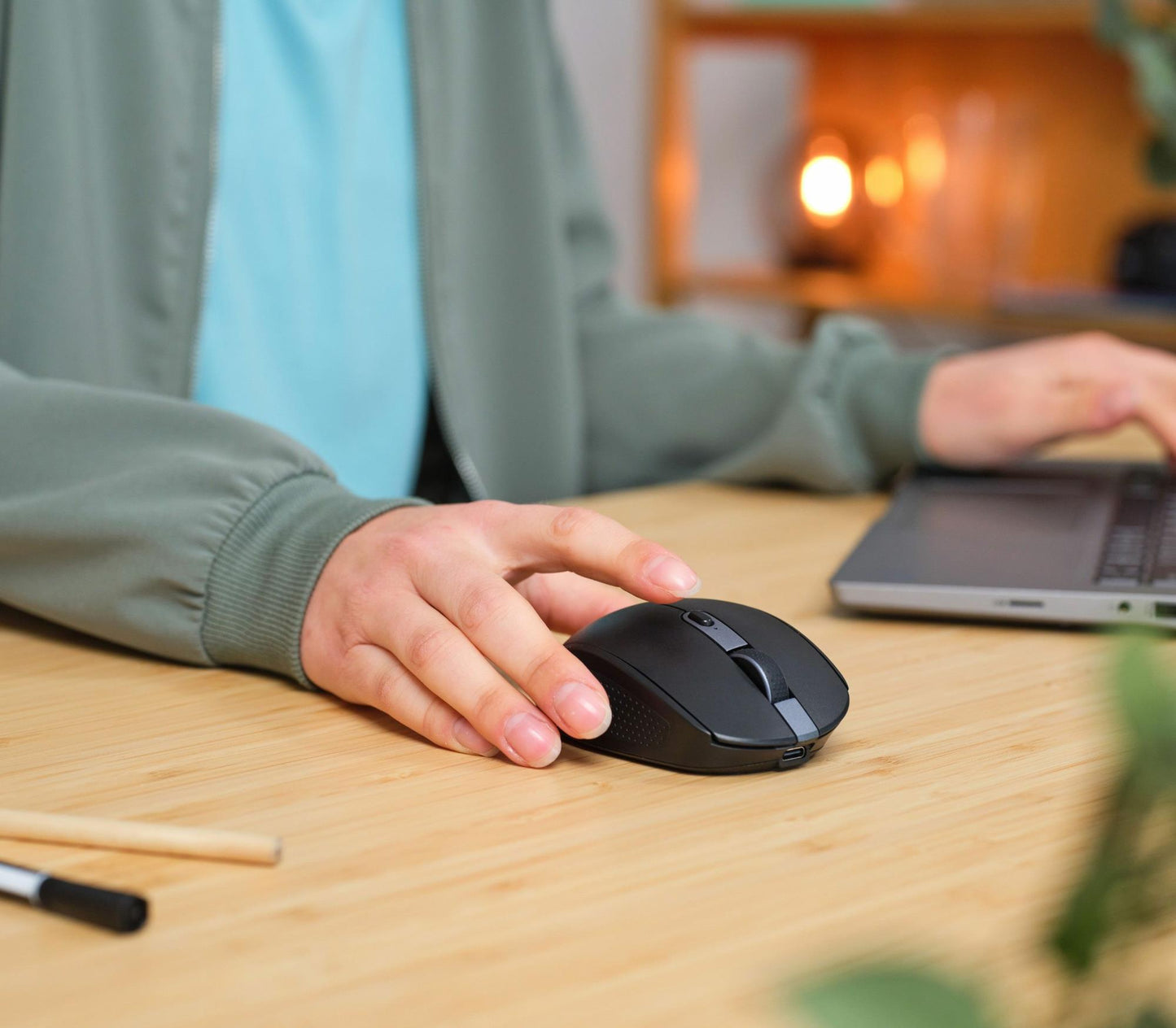 Trust Mouse USB Optical Wireless Ozaa - Black