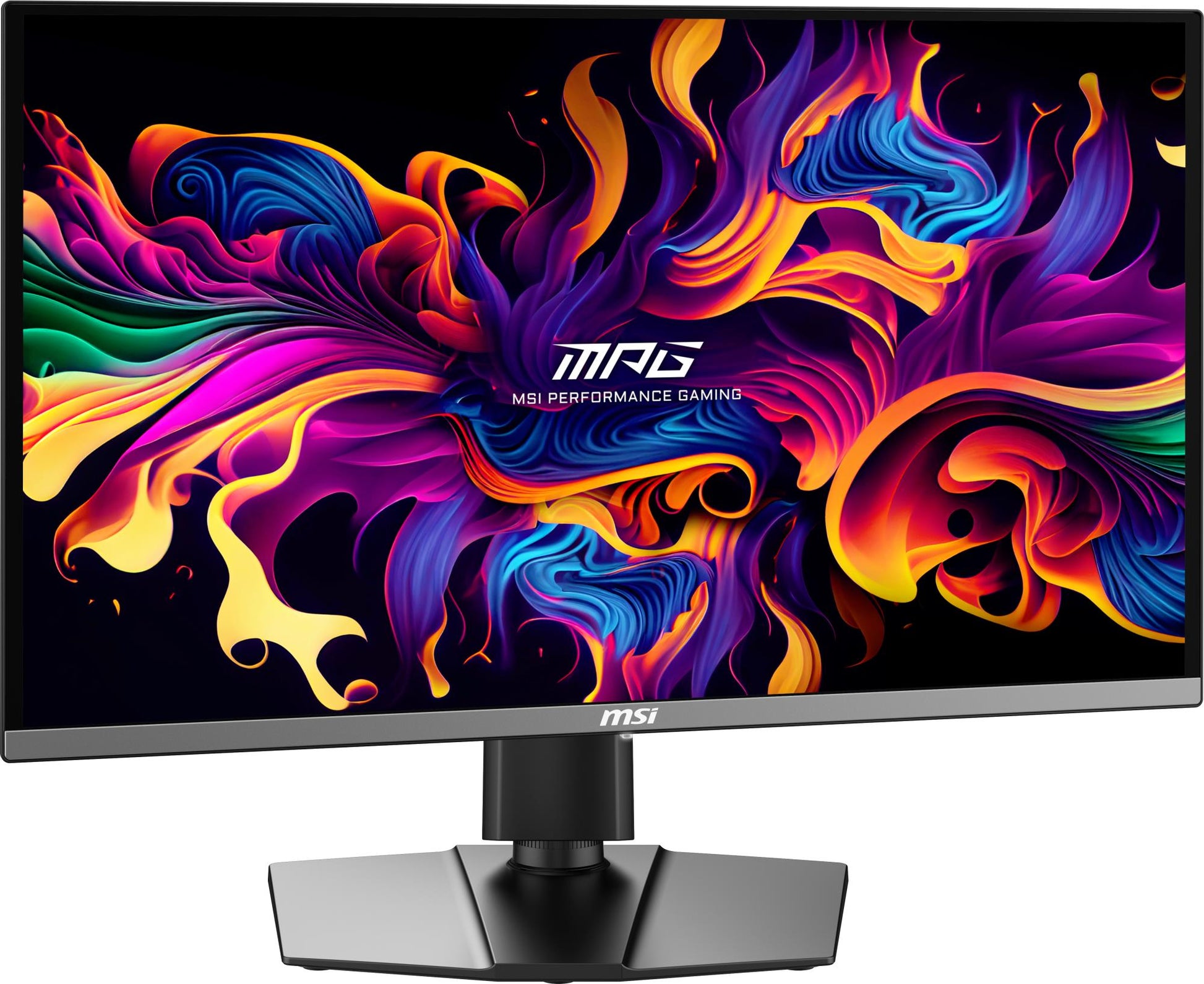 MSI Monitor MSI MPG 272URX QD-OLED 27" Gaming / 4K Matte Panel QD-OLED 3840X2160 16:9 240 ?? 0.03 Ms Swivel Pivot Height Adjustable Tilt Colour Black