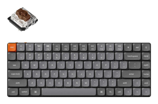 Keychron Keyboard Wireless K3 MAX RGB - Black