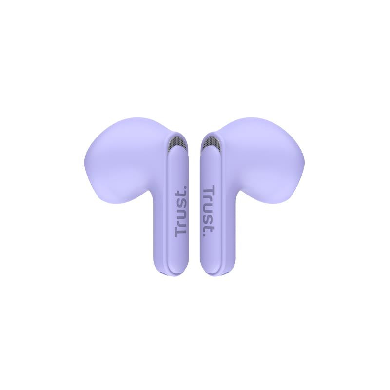 Trust Headset Earphones Yavi Bluetooth ENC - Purple