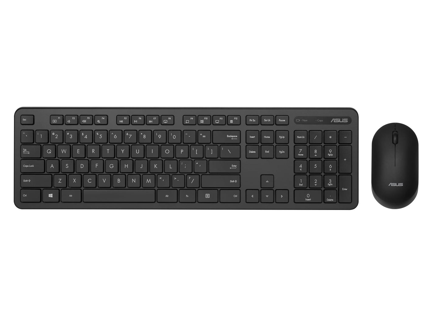 Asus Keyboard + Mouse Wireless Optical CW100 - Black