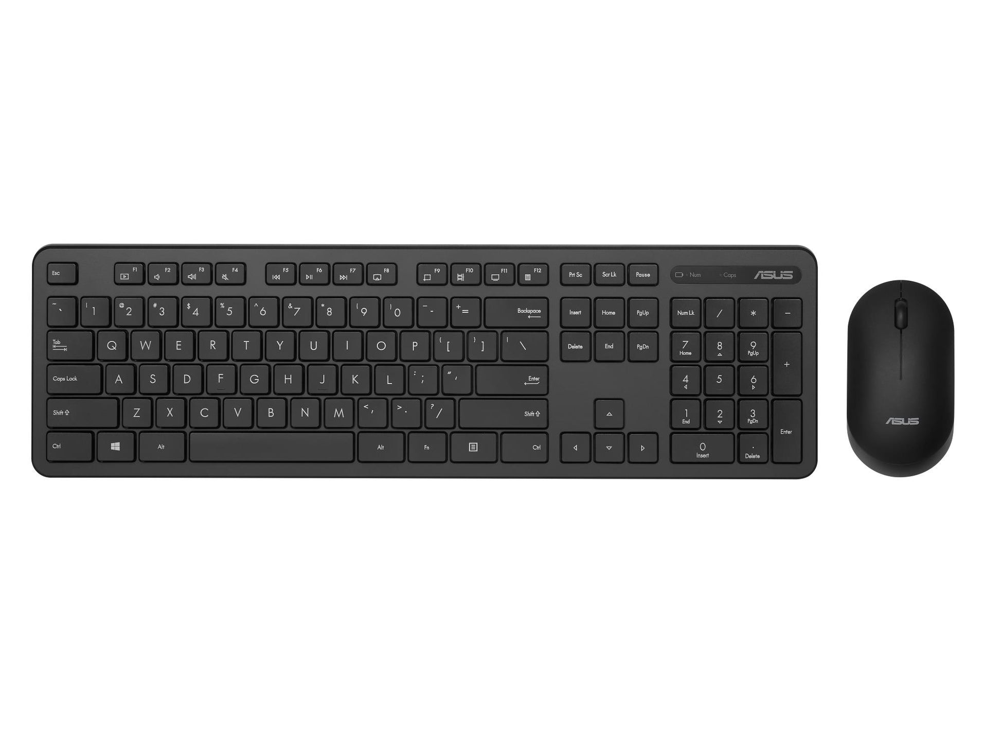 Asus Keyboard + Mouse Wireless Optical CW100 - Black