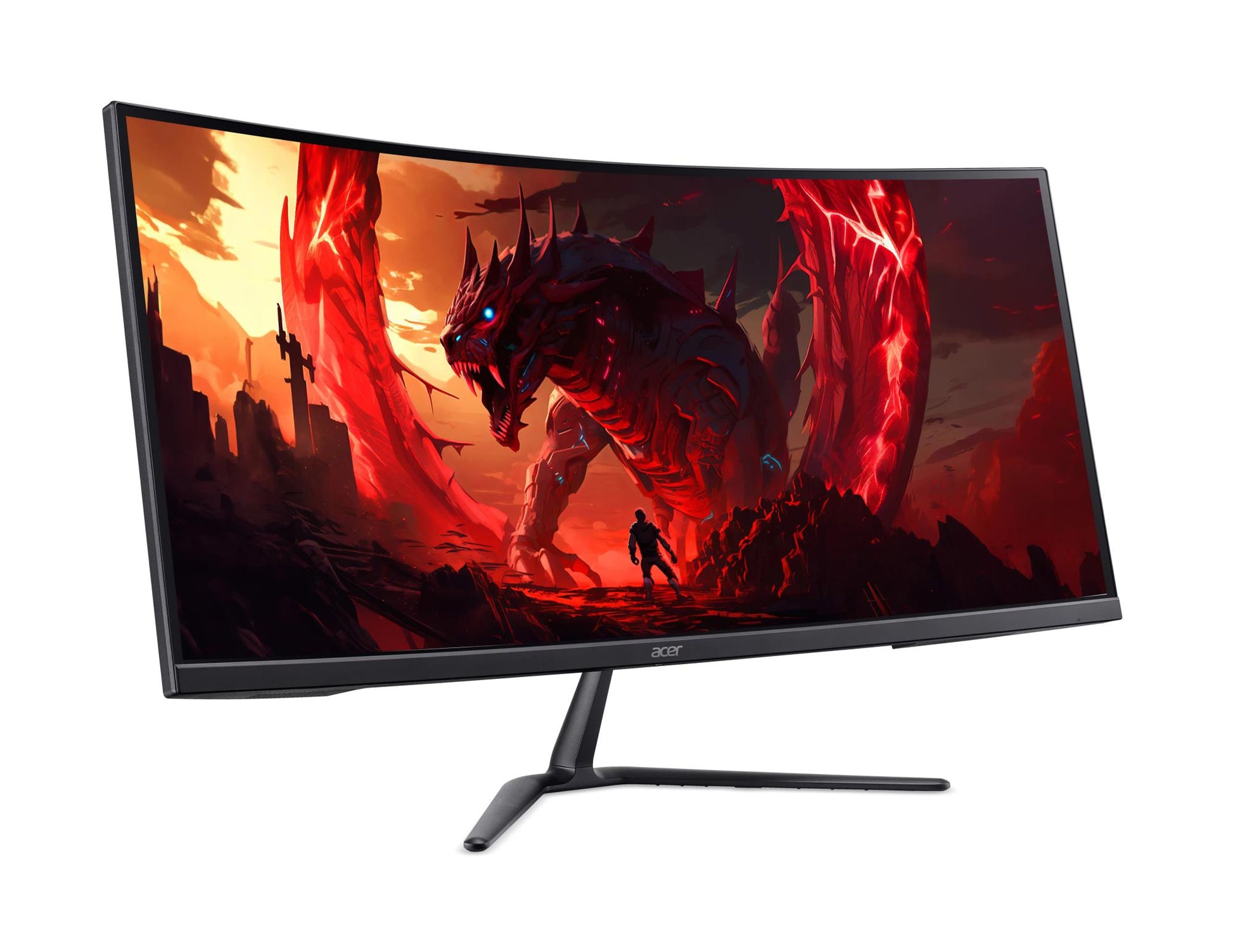 Acer LCD Monitor Acer 34 " 3440 X 1440 Pixels Ultrawide Quad HD Native Aspect Ratio 21:9 LCD Curved