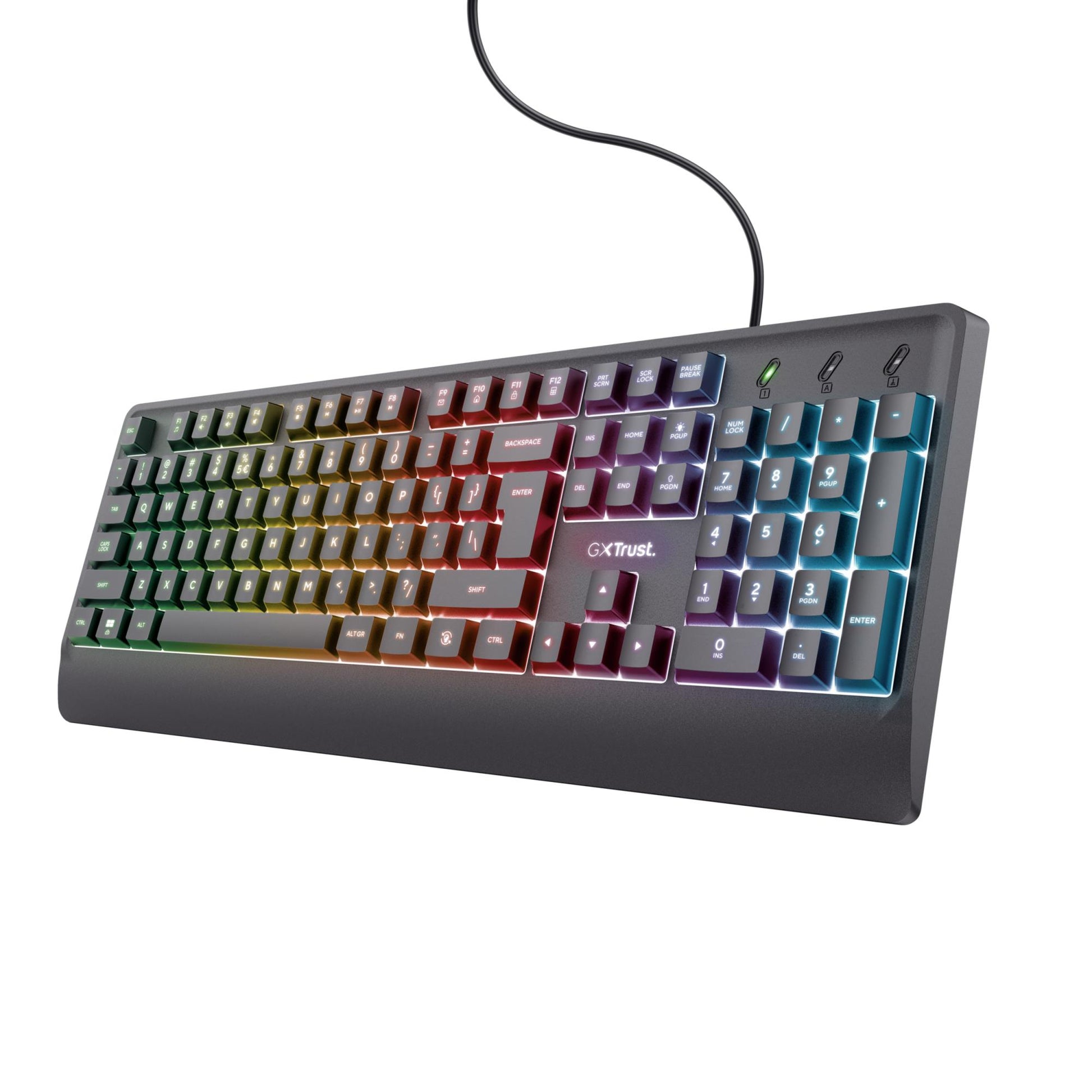 Trust Keyboard + Mouse GXT792 Quadrox / 4-IN-1 Bundle English