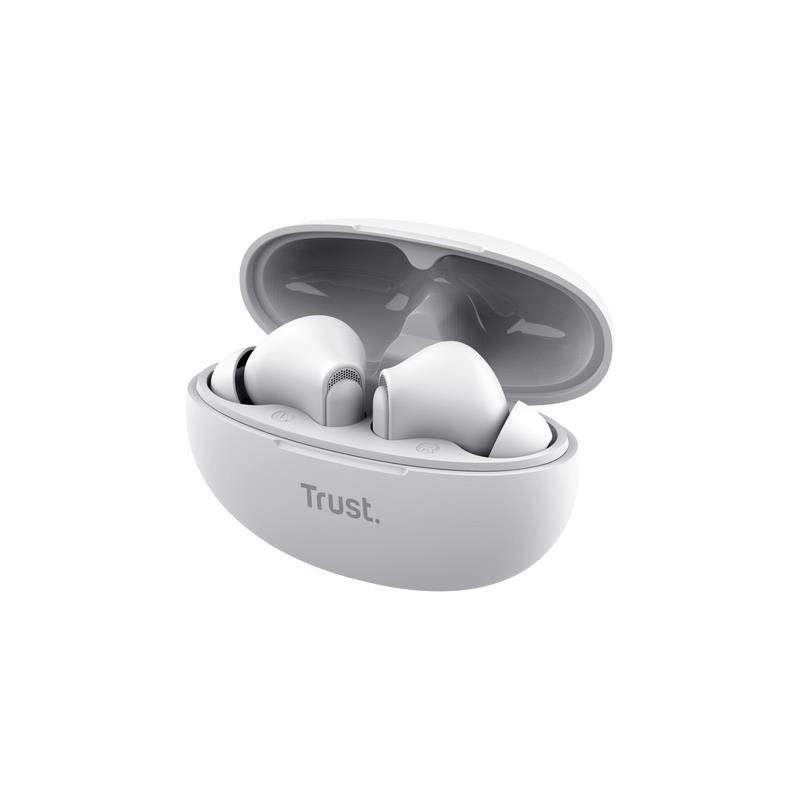 Trust Headset Earbuds Yavi Bluetooth ENC - White